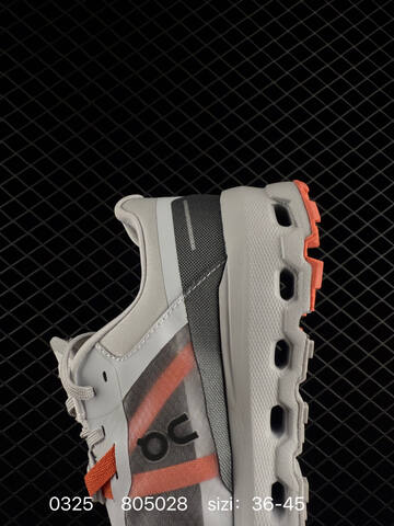 On Running Cloudvista 2 Grey Orange EU 36-45 Trail Shoe Trail Running Sneakers - Unisex BS-85384