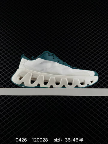 On Cloudmonster White Teal Off White EU 36-46 Running Shoe Running Sneakers - Unisex (BS-85332)