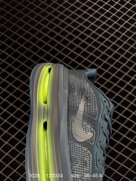 Nike Vomero 19 blue-gray with neon green accents 36-45 running lifestyle