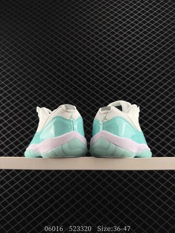 Jordan Air Jordan 11 Retro Low White Light Aqua EU 36-47 Basketball Shoe - Unisex (BS-81193)
