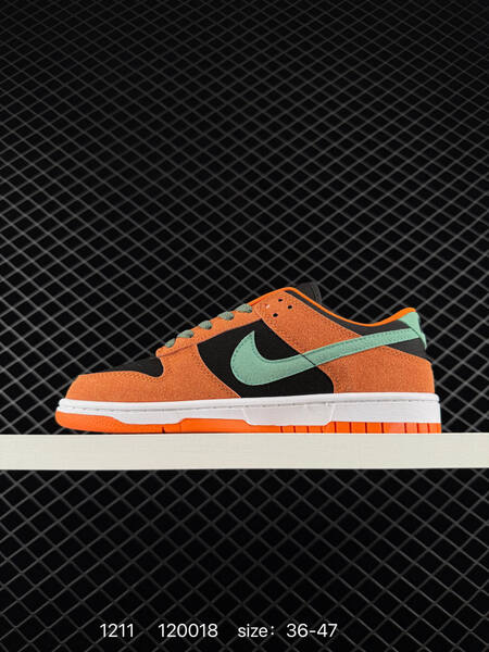 Nike SB Dunk Low Orange Black Mint Green EU 36-47 skate lifestyle