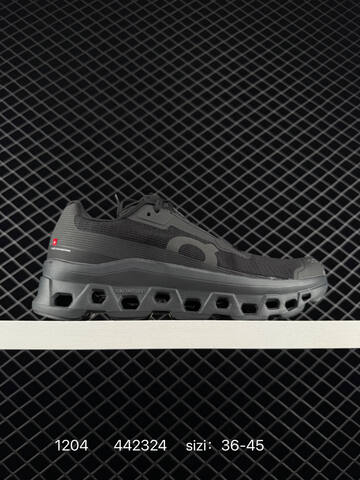 On Cloudmonster Black White EU 36-45 Running Shoe Running Sneakers - Unisex (BS-85447)