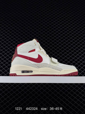 Jordan Air Jordan Legacy 312 Sail White Red Beige EU 36-45 Basketball Shoe - Unisex (BS-80011)