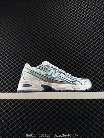New Balance 740 U740SG2 White Blue Silver EU 36-46 5 Running Shoe - Unisex (BS-83319)