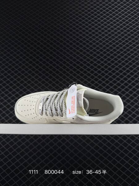 Nike Air Force 1 Low white cream with grey accents EU 36-45 casual lifestyle