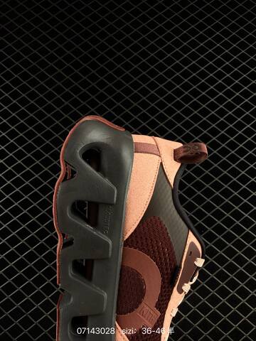 On Running Cloud Kith Maroon Peach Dark Gray EU 36-46 Running Shoe Running Sneakers - Unisex (BS-85044)