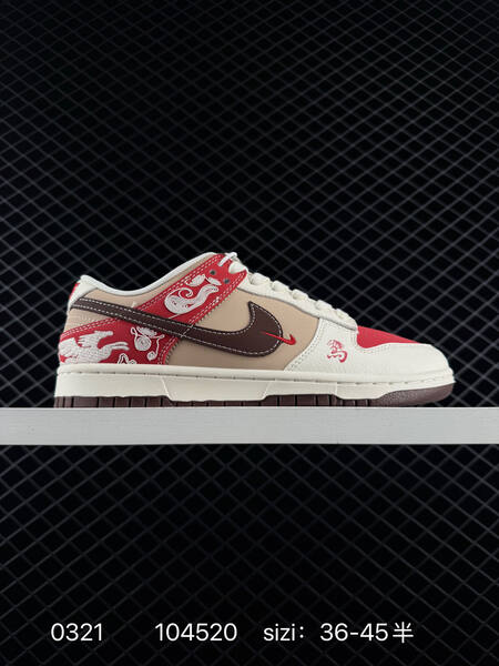 Nike Dunk Low Retro white navy red Chinese New Year DIY 36-45 skate lifestyle