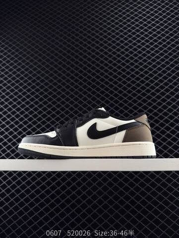 Jordan Air Jordan 1 Low Sail Black Brown EU 36-46 Sneaker - Unisex BS-81246