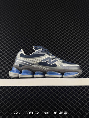 New Balance 2000 Navy Grey Off White Blue EU 36-46 Running Shoe - Unisex (BS-82447)