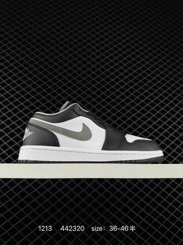 Jordan Air Jordan 1 Low black white red silver