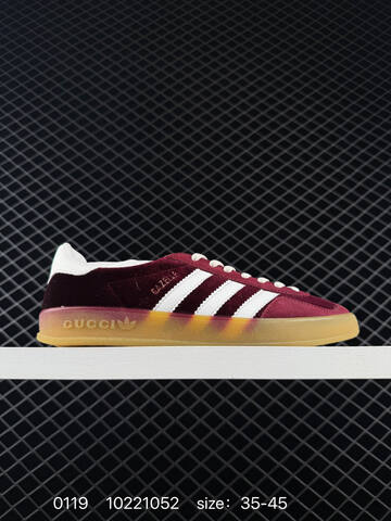 GUCCI x Adidas Originals Gazelle 35-45 10221052 260 Lifestyle - Unisex (BS-76650)
