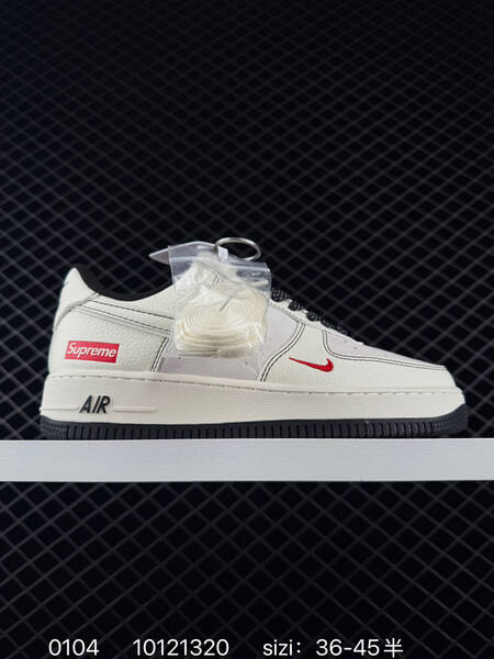 Nike Air Force 1 07 white grey red navy EU 36-45 lifestyle