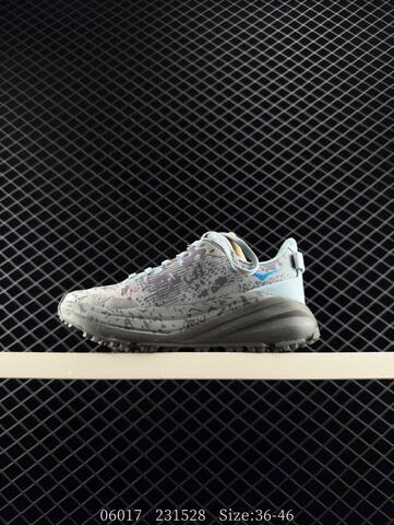 HOKA ONE ONE Mach 6 Light Blue Grey White Blue EU 36-46 Running Shoe Running Sneakers - Unisex (BS-86597)