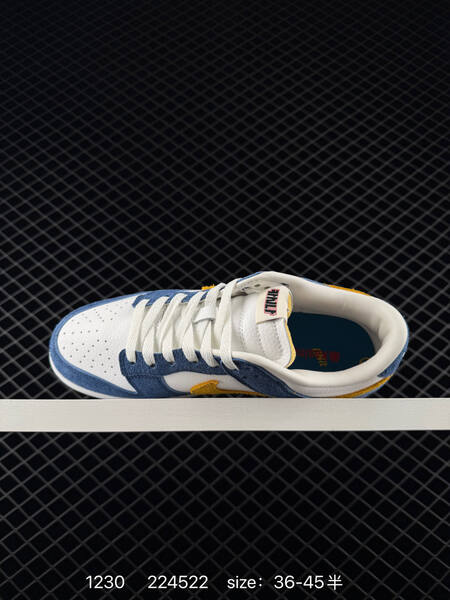 Nike SB Dunk Low Blue White Yellow EU 36-45 5 skate lifestyle