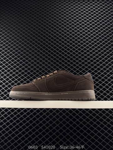 Jordan Travis Scott x Fragment Design x Air Jordan 1 Low OG White Blue Cream EU 36-46 Sneaker - Unisex (BS-81267)
