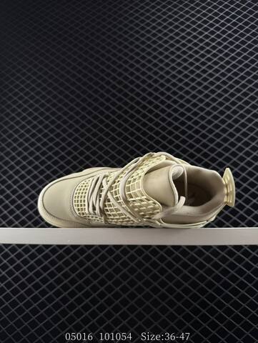 Jordan Air Jordan 4 Net FN72 Light Beige Off White EU 36-47 Basketball Shoe - Unisex (BS-81353)