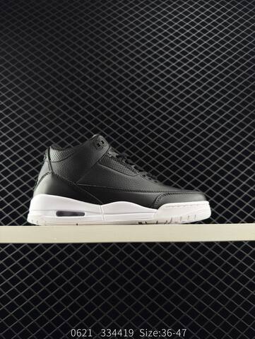 Jordan Air Jordan 3 Retro HV8571 100 Black White EU 36-47 Basketball Shoe - Unisex (BS-81171)