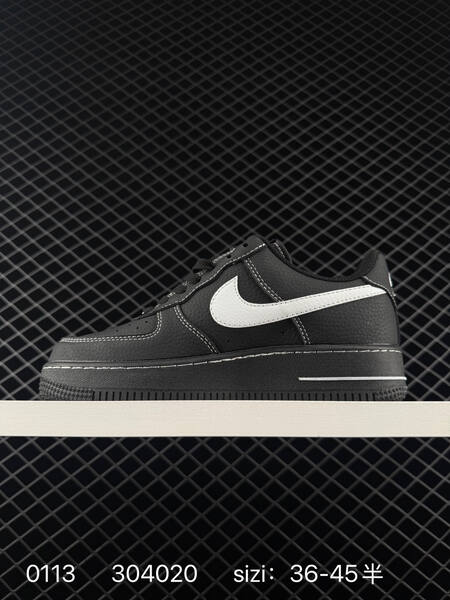 Nike Air Force 1 black white 36-45 casual lifestyle