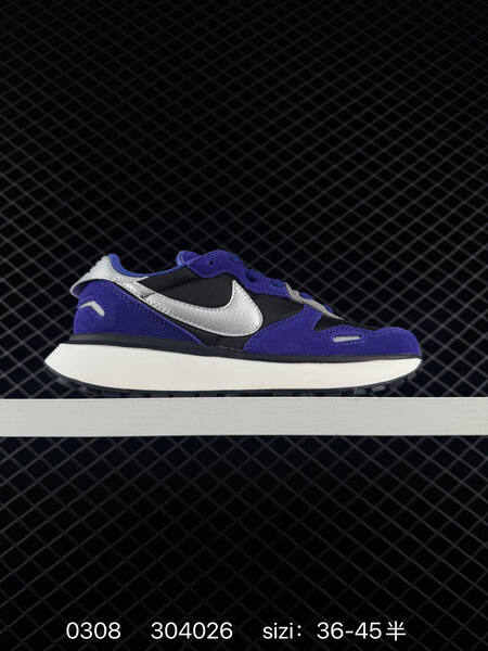 Nike Phoenix Waffle black white 36-45 running lifestyle