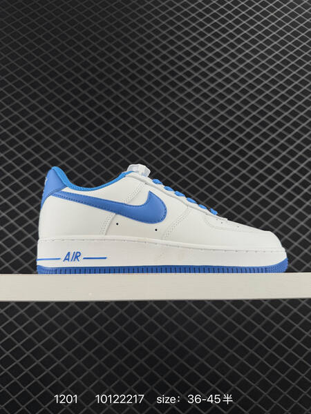 Nike Air Force 1 07 White Blue EU 36-45 5 lifestyle