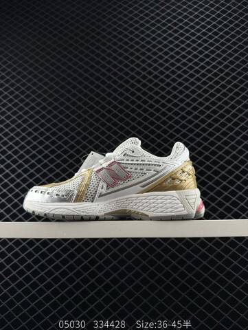 New Balance 1906R White Gold Silver Pink EU 36-45 Running Shoe - Unisex (BS-83378)