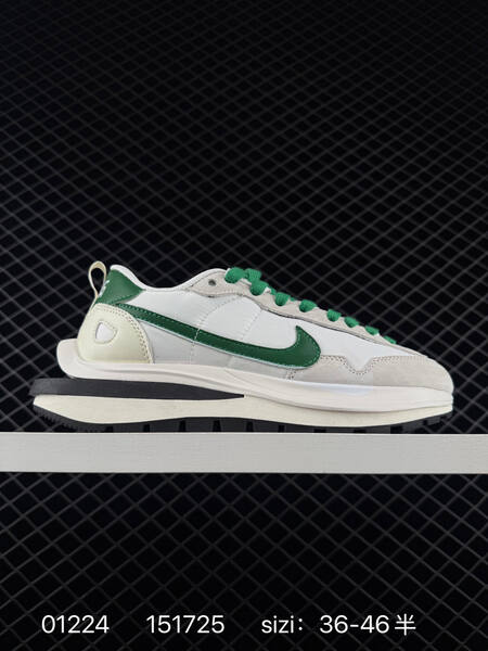 Nike sacai x VaporWaffle White Green and Navy Blue EU 36-46 lifestyle