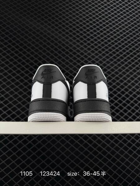 Nike Air Force 1 white black EU 36-45 lifestyle
