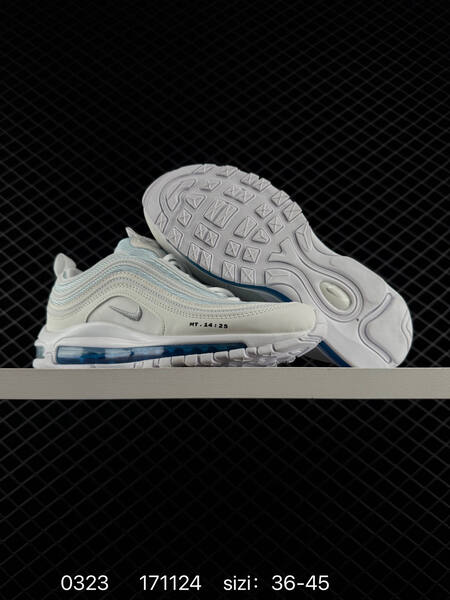 Nike Air Max 97 SE White Blue and Black Red EU 36-45 lifestyle