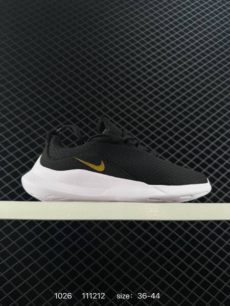 Nike Viale Black White Volt Orange EU 36-44 running lifestyle