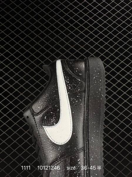 Nike Air Force 1 black white speckled EU 36-45 lifestyle