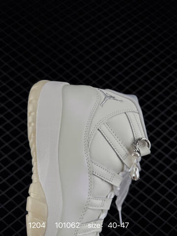 Jordan Air Jordan 11 Retro Off White Cream White EU 40-47 Basketball Shoe - Men's (BS-80113)