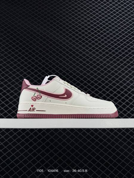 Nike Air Force 1 07 white pink EU 36-40 5 lifestyle