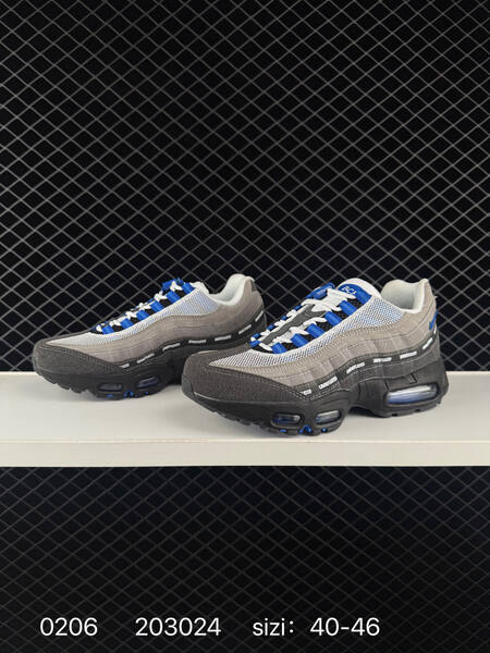 Nike UNDEFEATED x Air Max 95 OG Big Bubble IB4523-002 Grey Black White Blue EU 40-46 lifestyle