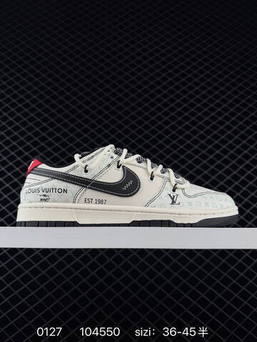 Jordan Air Jordan 1 Retro Low x Louis Vuitton Off White Black Light Green Red EU 36-45 Sneaker - Unisex (BS-79751)