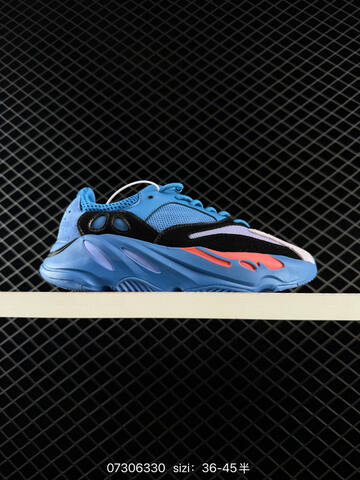 Adidas Yeezy 700 Runner V2 Grey White Black Orange EU 36-45 Sneaker - Unisex (BS-83536)