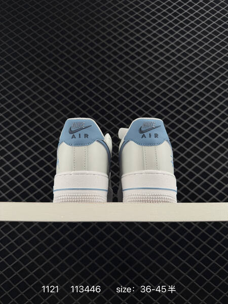 Nike Air Force 1 07 Low White Light Blue EU 36-45 5 lifestyle