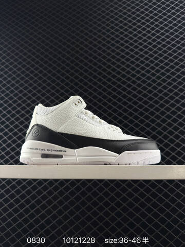 Jordan Air Jordan 3 Retro White Black Cream Red Blue EU 36-46 Basketball Shoe - Unisex (BS-80802)