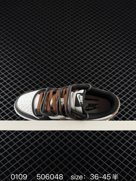 Nike Dunk Low black white brown tan 36-45 lifestyle