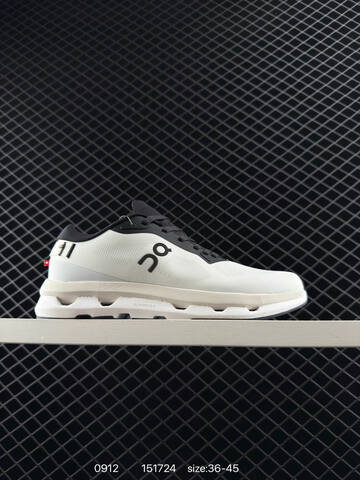 On Cloudtec White Black 36-45 Running Shoe Running Sneakers - Unisex (BS-85499)