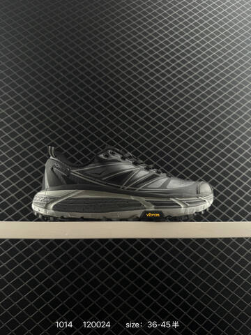 HOKA ONE ONE Mafate Speed 2 Light Grey Beige Navy White EU 36-45 Trail Shoe Trail Running Sneakers - Unisex (BS-86425)