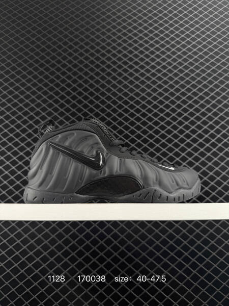 Nike Air Foamposite Pro Triple Black EU 40-47 5 basketball lifestyle