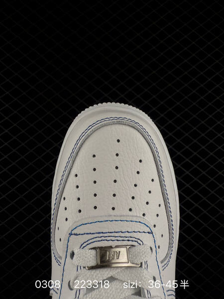 Nike Air Force 1 Low HQ2037-001 White Navy Blue EU 36-45 lifestyle