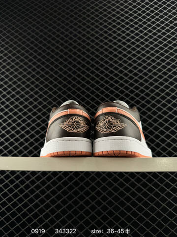 Jordan Air Jordan 1 Low White Brown Peach EU 36-45 Sneaker - Unisex (BS-80672)