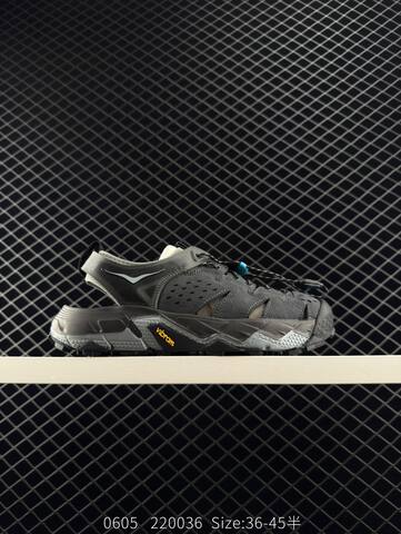 HOKA ONE ONE Tor Trafa Vibram Dark Grey Black Blue EU 36-45 Trail Shoe Trail Running Sneakers - Unisex (BS-86621)
