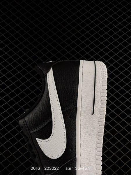 Nike Air Force 1 Low black white silver EU 36-45 sneaker