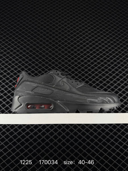 Nike Air Max 90 Black Red EU 40-46 lifestyle