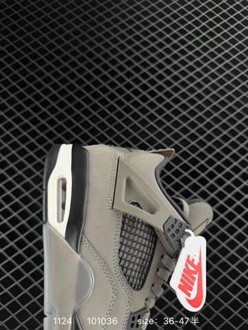 Jordan Air Jordan 4 Retro FV5029-003 Grey Black White EU 36-47 Basketball Shoe - Unisex (BS-80204)