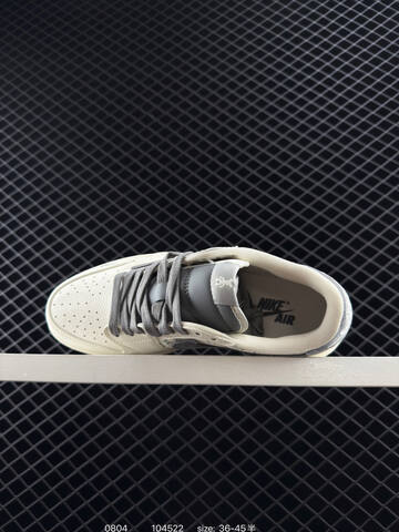 Jordan Air Jordan 1 Low OG SP Off White Grey Light Green EU 36-45 Sneaker - Unisex (BS-80976)