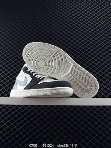 Jordan Air Jordan 1 Low Off White Black Grey Sail EU 36-46 Sneaker - Unisex (BS-81085)