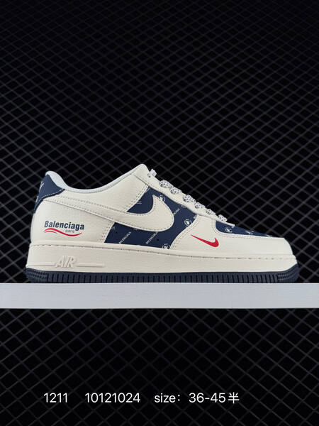 Nike Air Force 1 Low cream navy red EU 36-45 lifestyle